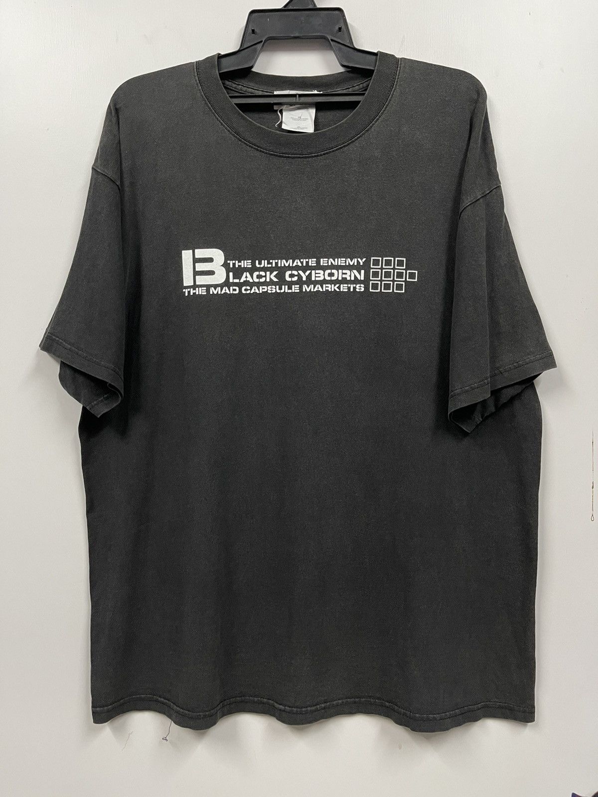 Band Tees × Vintage Vintage Black Cyborn Toyhaven Faded Shirt Size US XL / EU 56 / 4 - 7 Thumbnail