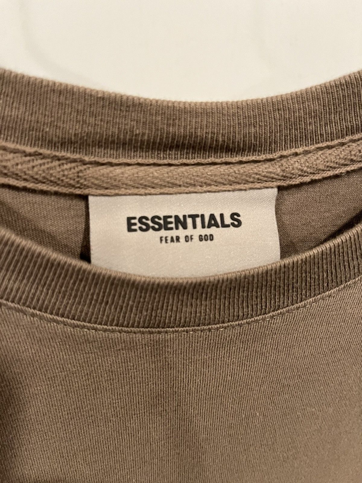 Essentials × Fear of God ESSENTIALS T shirt | Grailed