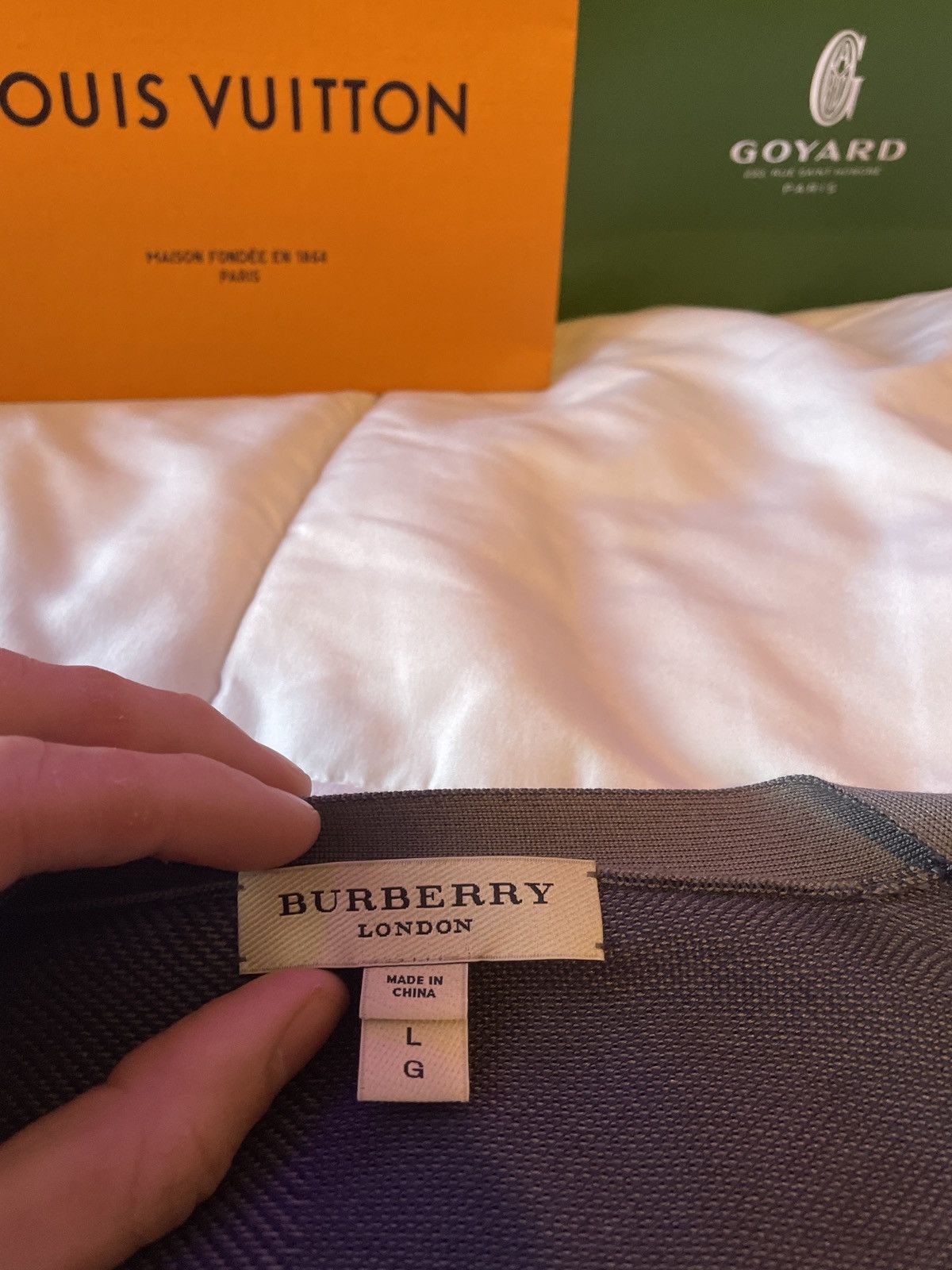 Burberry Burberry London Cardigan Size US L / EU 52-54 / 3 - 4 Thumbnail