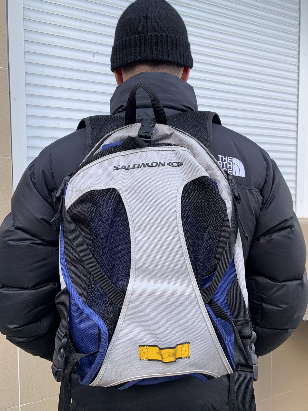 豊富な商品から Salomon Vintage × Streetwear × Salomon nylon vintage Y2K バッグ