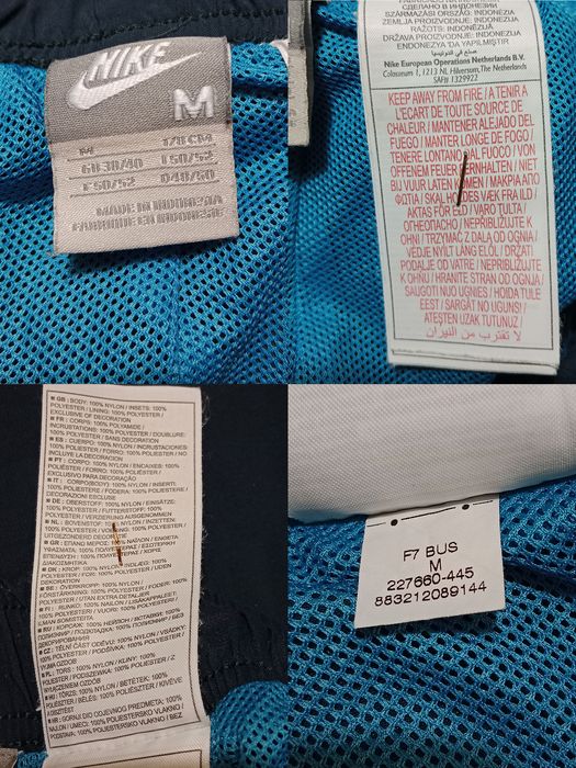 Nike air block color tracksuit 227660445 M NAVY BEIGE CAV EMPT Grailed
