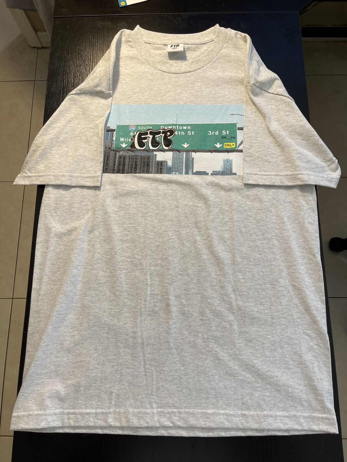 Fuck The Population Fuck the Population Freeway Tee (Grey) Size US L / EU 52-54 / 3 - 1 Thumbnail