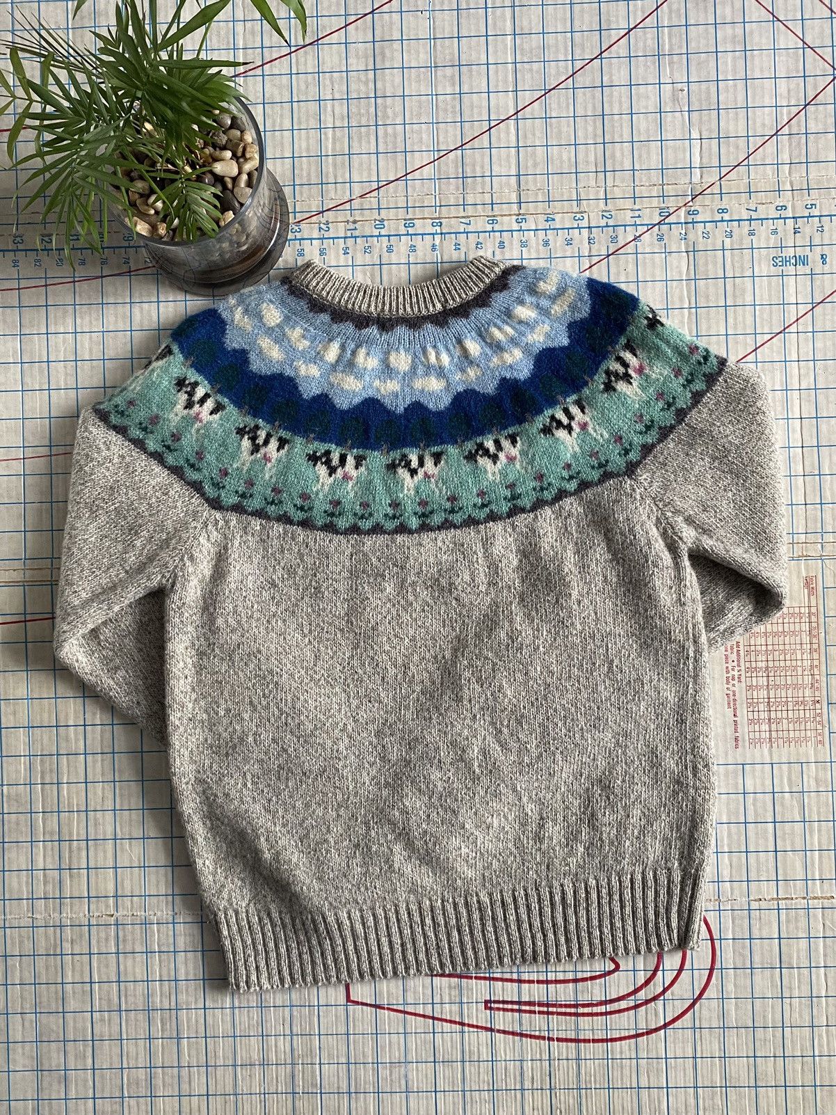 Eddie Bauer Vintage Eddie Bauer Cow Motif Knit Sweater Womens Large Size L / US 10 / IT 46 - 7 Thumbnail