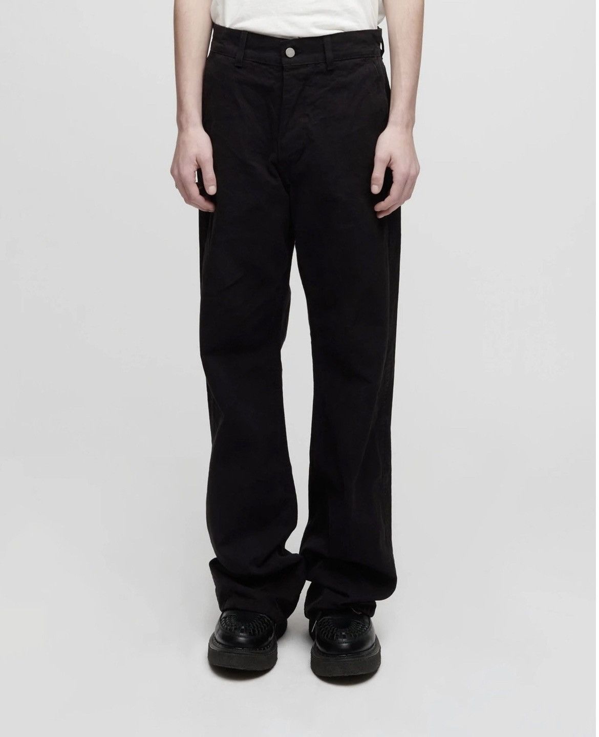 Black Canvas Pant