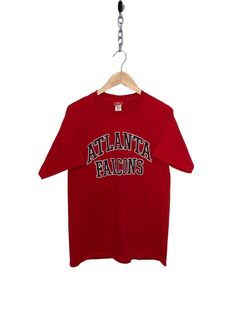 CustomCat Atlanta Falcons Vintage NFL T-Shirt Cardinal / XL