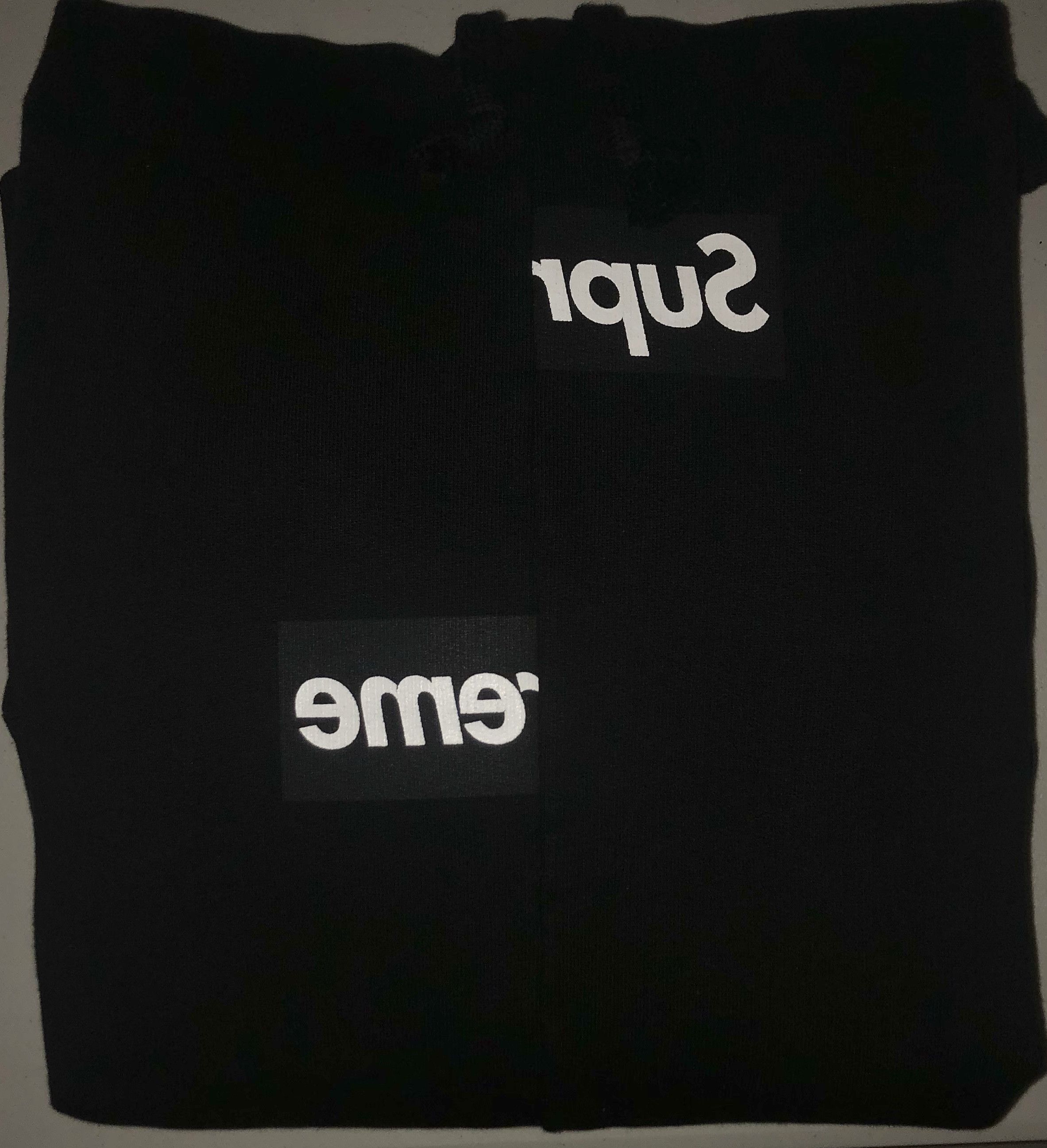 Comme des Garcons × Supreme Comme des Garcons × Supreme Split Box Logo Hoodie Size US M / EU 48-50 / 2 - 4 Thumbnail