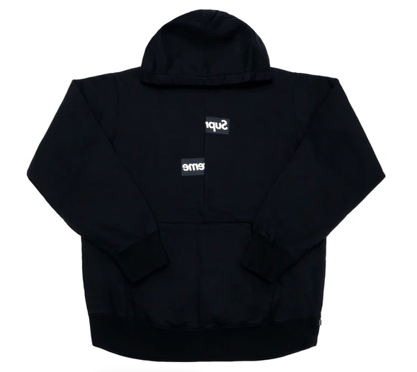 Comme de best sale garcons supreme hoodie