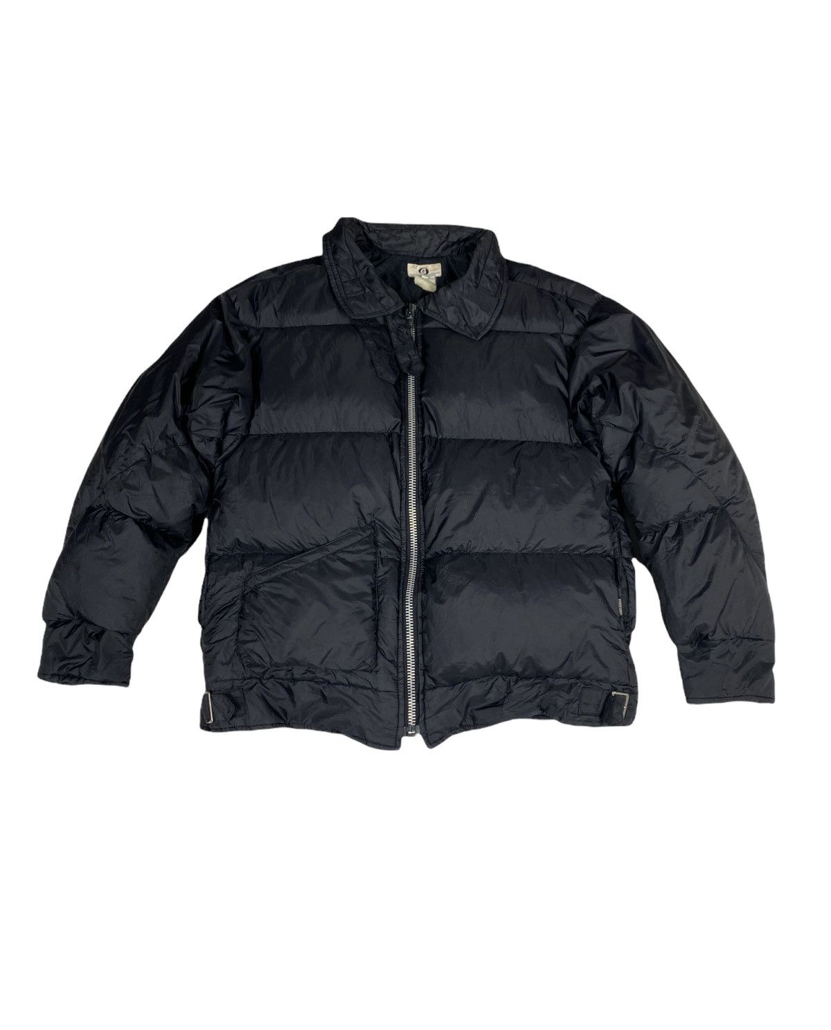 image of Goodenough Puffer Jacket. J063 in Black, Men's (Size Medium)