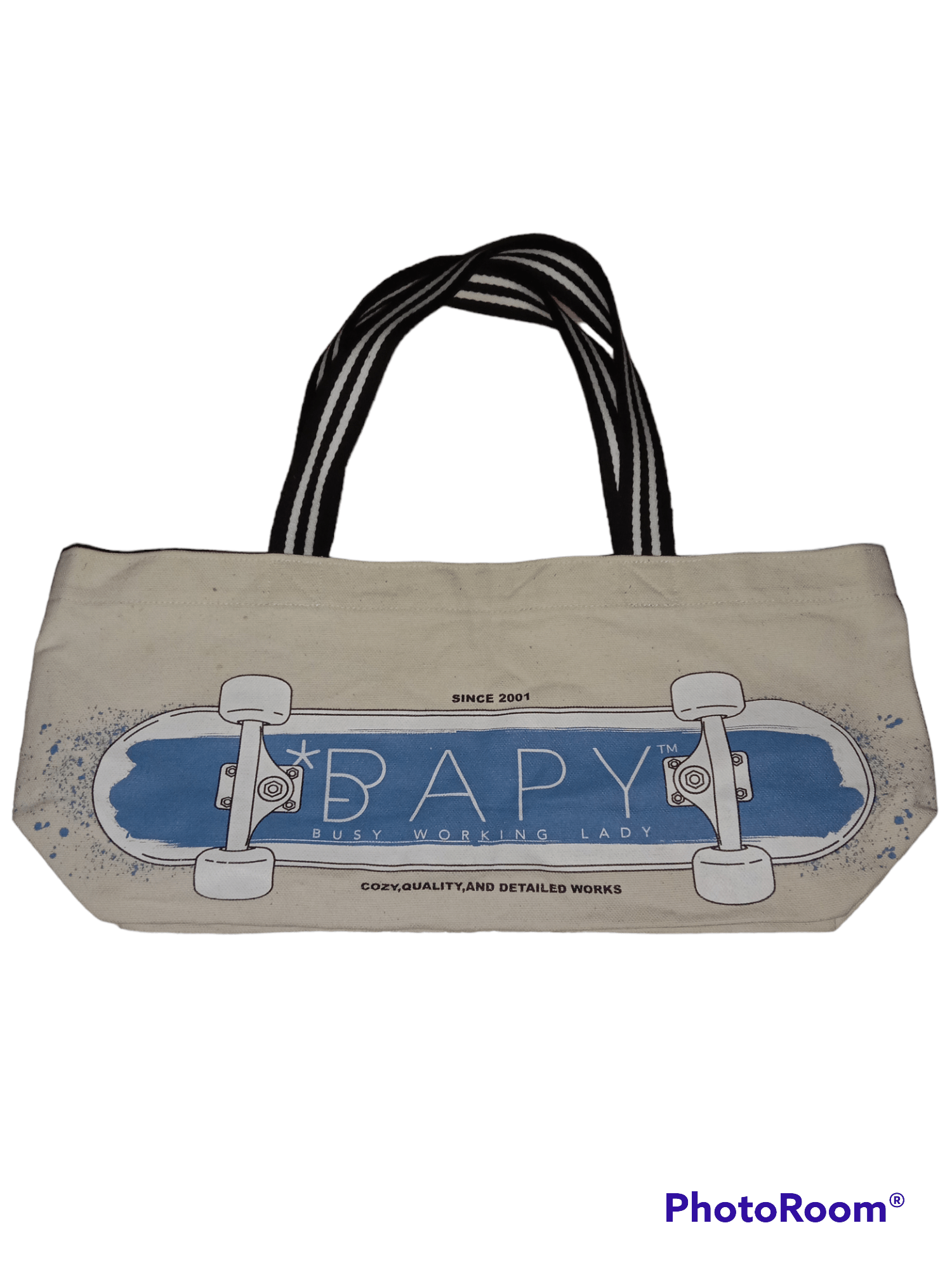 Bape BAPY Skate Logo Canvas Bag By BATHING APE Size ONE SIZE - 1 Thumbnail