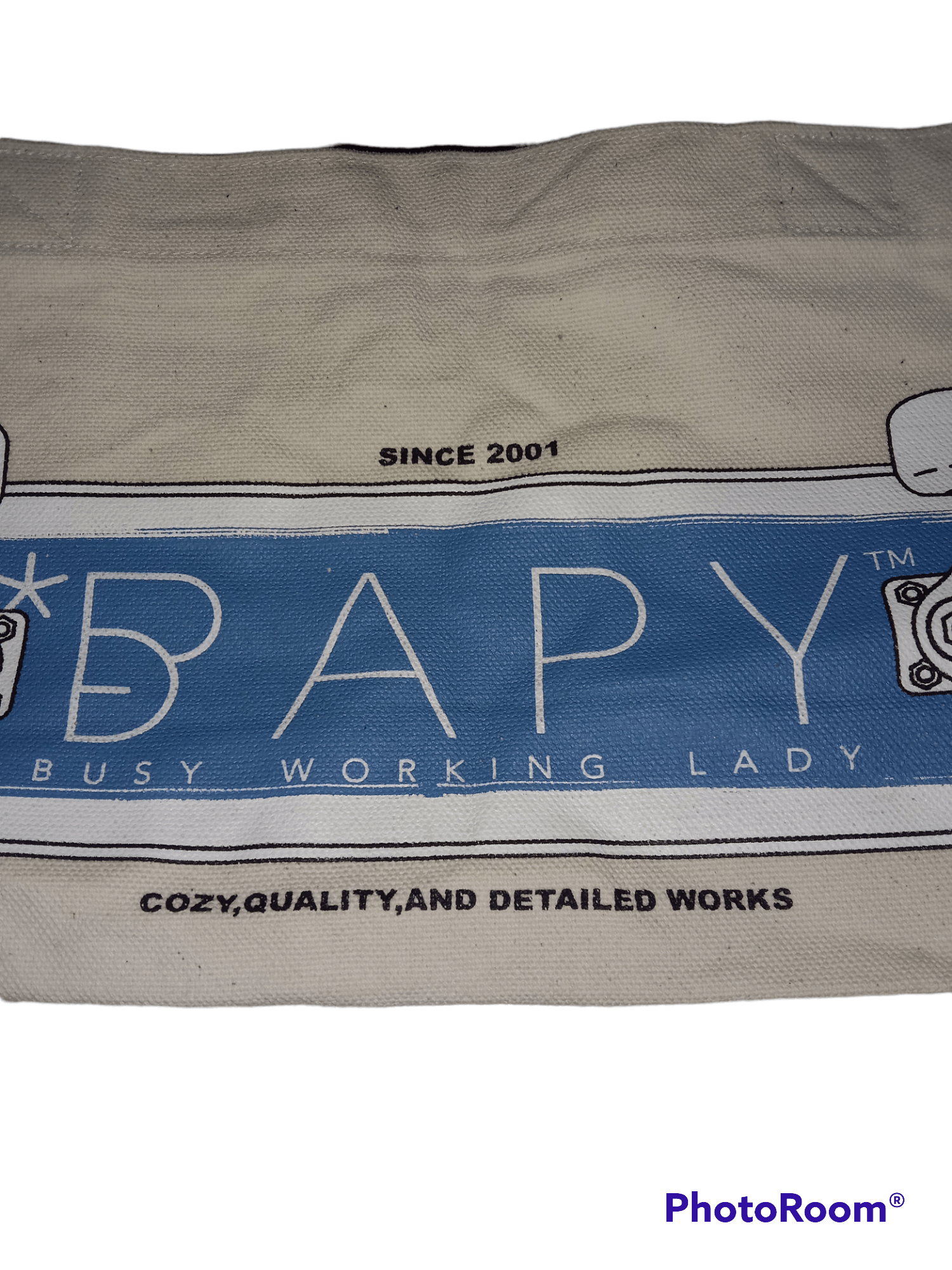 Bape BAPY Skate Logo Canvas Bag By BATHING APE Size ONE SIZE - 2 Thumbnail