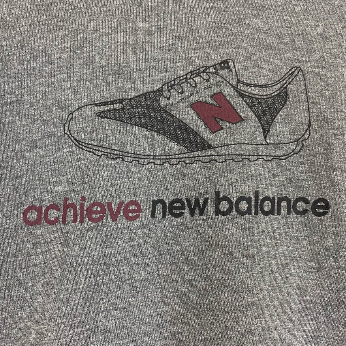 New Balance × Vintage Vintage New Balance Big Logo Printed Crewneck Sweatshirt Size US M / EU 48-50 / 2 - 5 Thumbnail