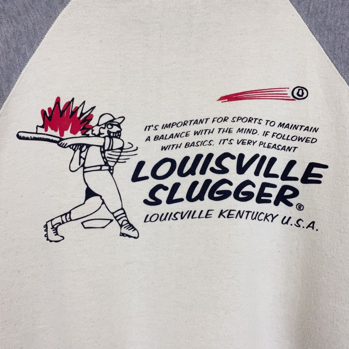 Louisville Slugger × Vintage Vintage Louisville Slugger Big Logo Sweatshirt Size L Size US L / EU 52-54 / 3 - 5 Thumbnail