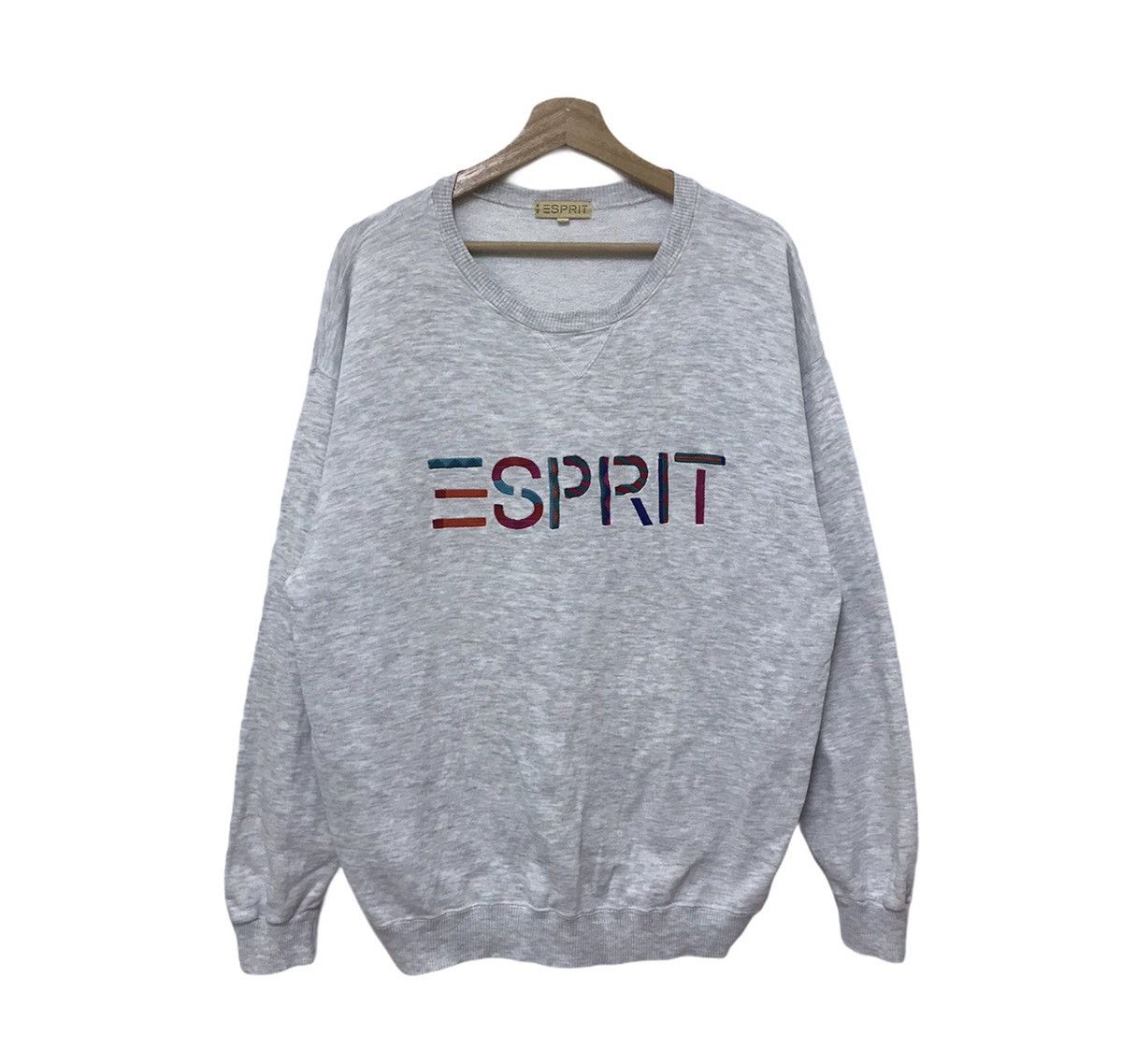 Esprit Esprit Sweatshirt Crewneck Big Logo Multicolor Size US M / EU 48-50 / 2 - 2 Thumbnail