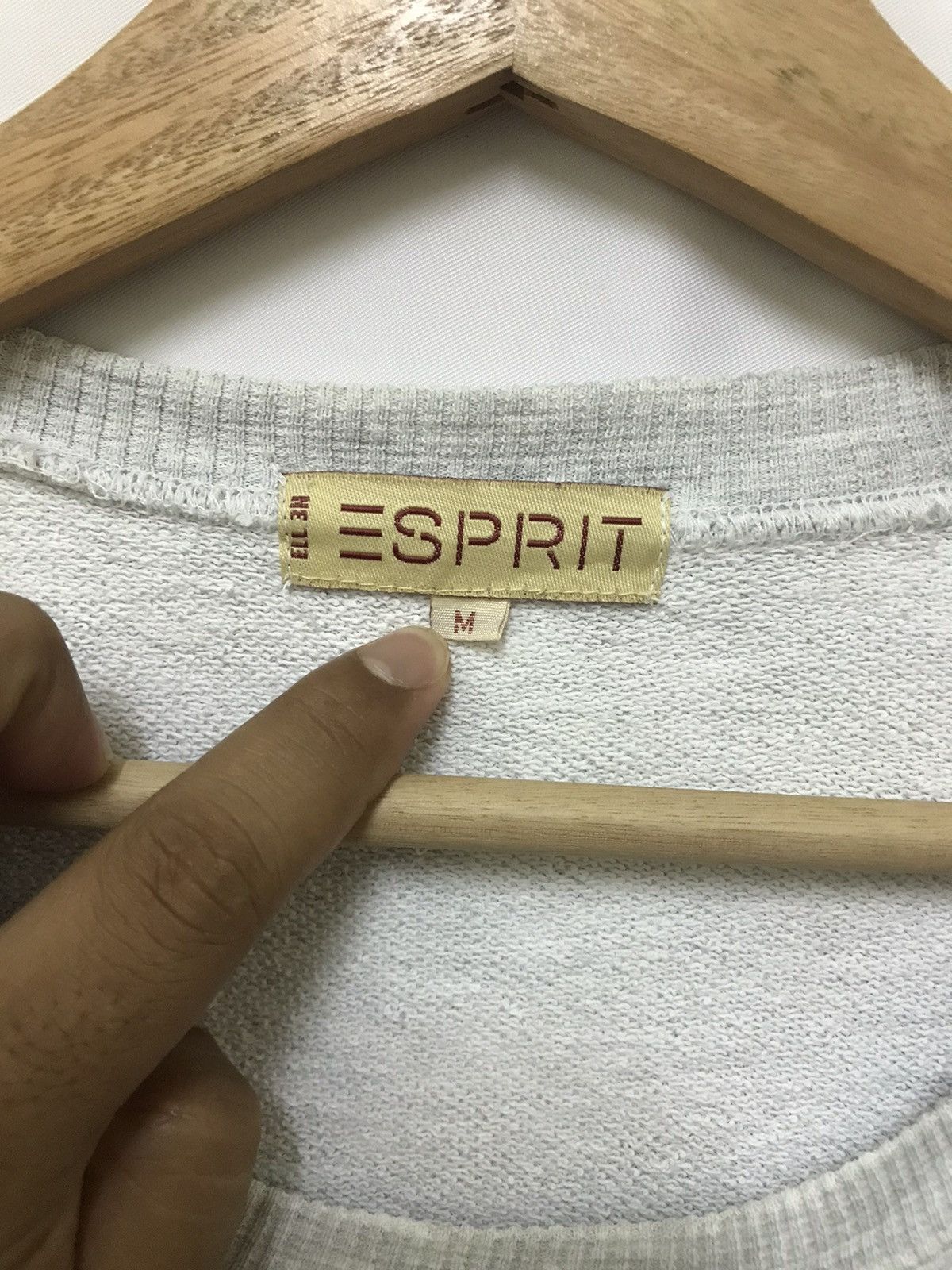 Esprit Esprit Sweatshirt Crewneck Big Logo Multicolor Size US M / EU 48-50 / 2 - 8 Thumbnail