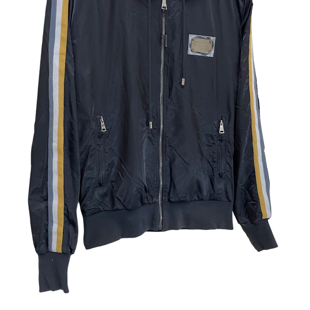 Dolce & Gabbana 💥 Dolce & Gabbana Black Sweater Zipper Hoodie Jacket Size US M / EU 48-50 / 2 - 6 Thumbnail
