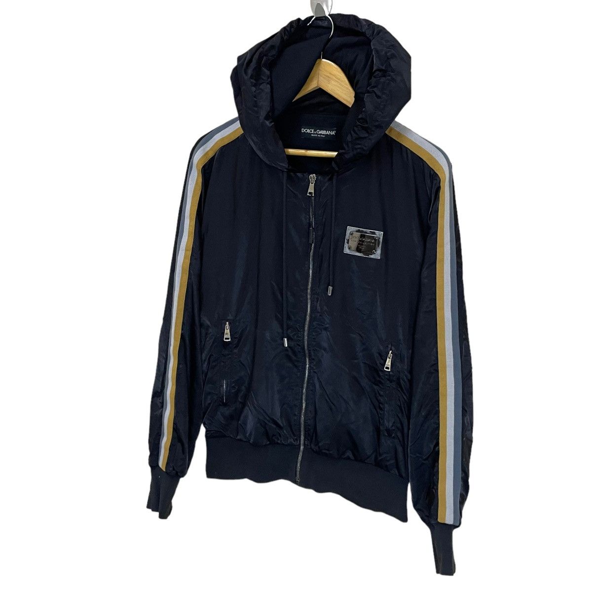 Dolce & Gabbana 💥 Dolce & Gabbana Black Sweater Zipper Hoodie Jacket Size US M / EU 48-50 / 2 - 3 Thumbnail