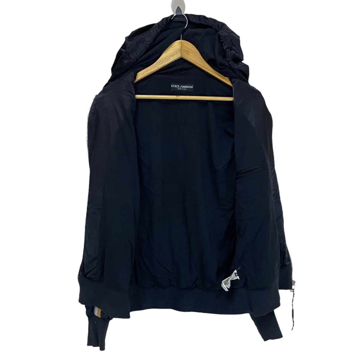 Dolce & Gabbana 💥 Dolce & Gabbana Black Sweater Zipper Hoodie Jacket Size US M / EU 48-50 / 2 - 7 Thumbnail