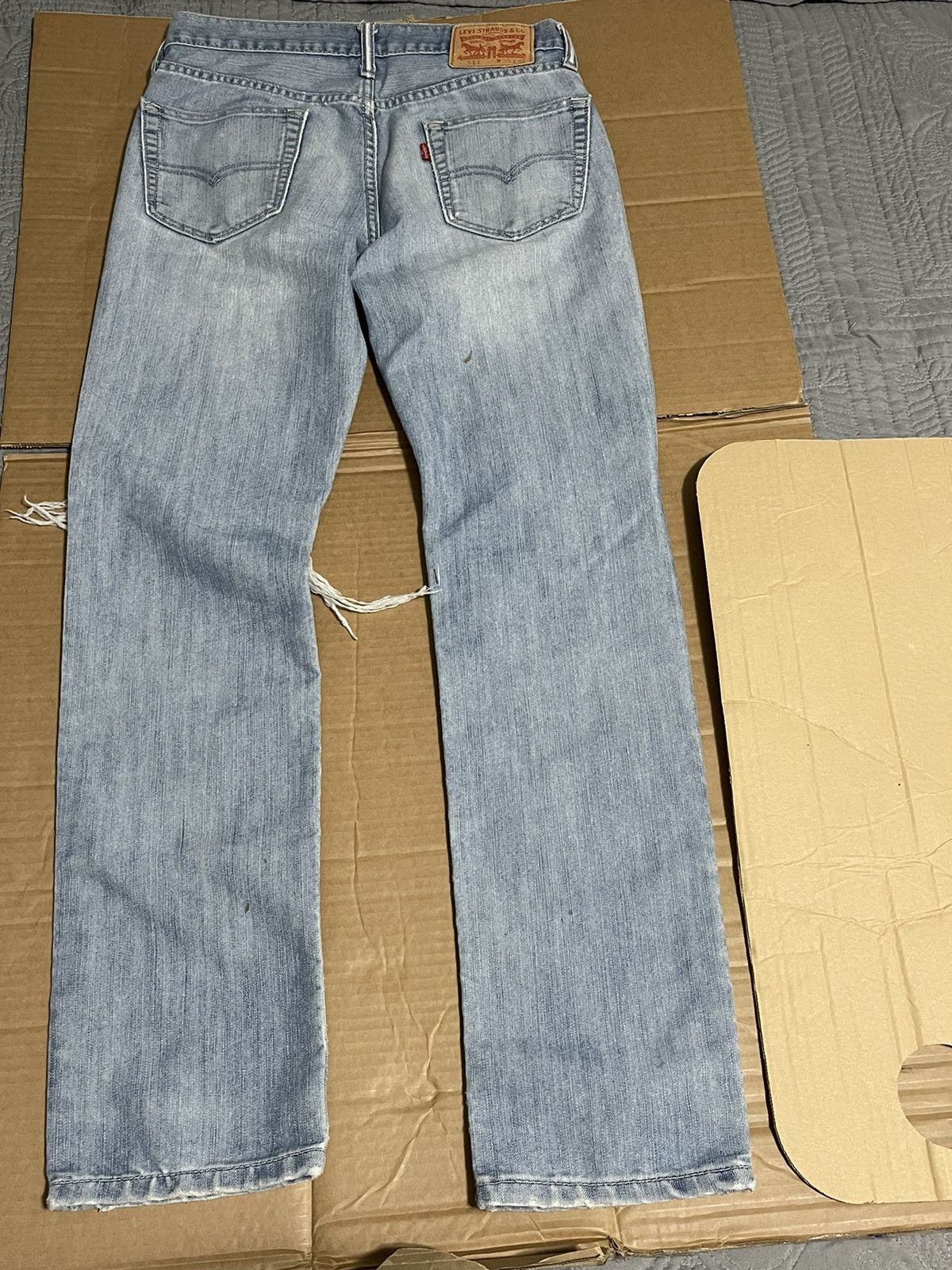 Levi's Vintage Distressed Levis 511 30 x 32 Size US 30 / EU 46 - 3 Thumbnail