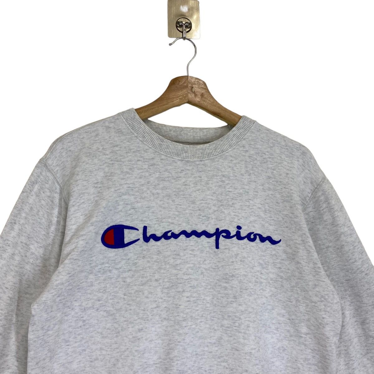Champion Champion Big Logo Crewneck Sweatshirt Size M Size US M / EU 48-50 / 2 - 4 Thumbnail