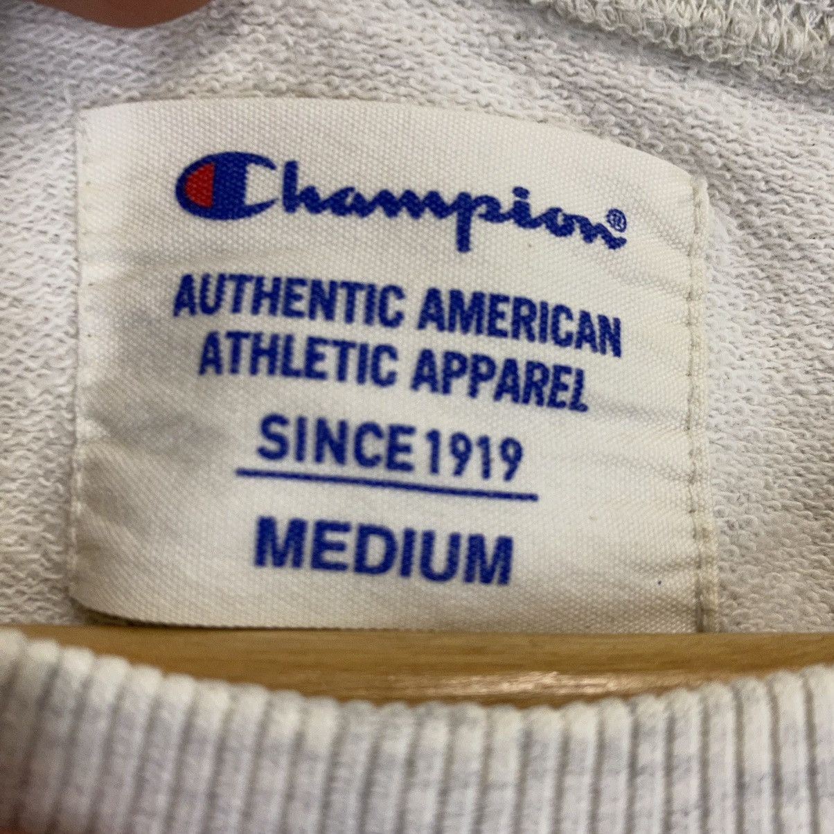 Champion Champion Big Logo Crewneck Sweatshirt Size M Size US M / EU 48-50 / 2 - 9 Thumbnail