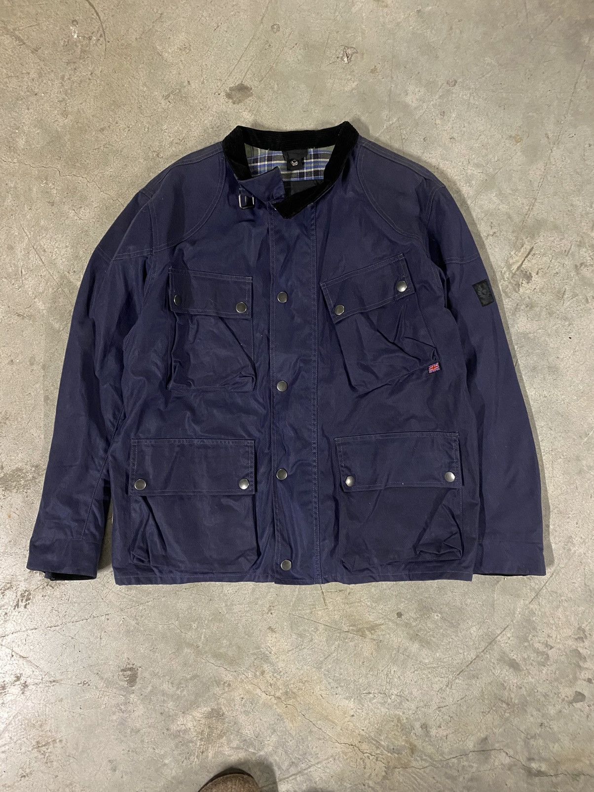 Belstaff Belstaff Wax Waterproof Work Jacket Gold Label Size US L / EU 52-54 / 3 - 1 Thumbnail