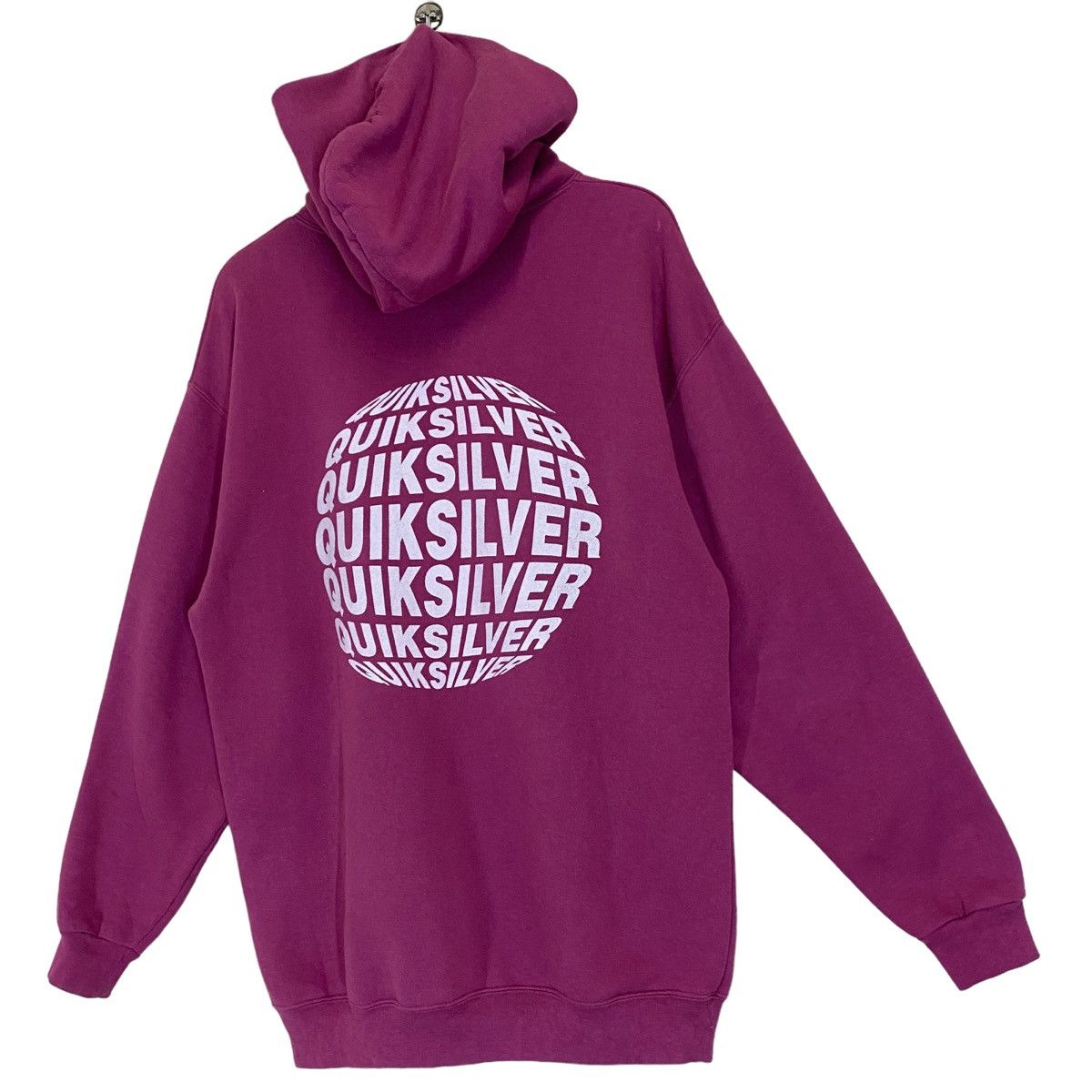Quiksilver × Vintage Vintage 90s Quiksilver Big Logo Hoodies Size L Size US L / EU 52-54 / 3 - 2 Thumbnail