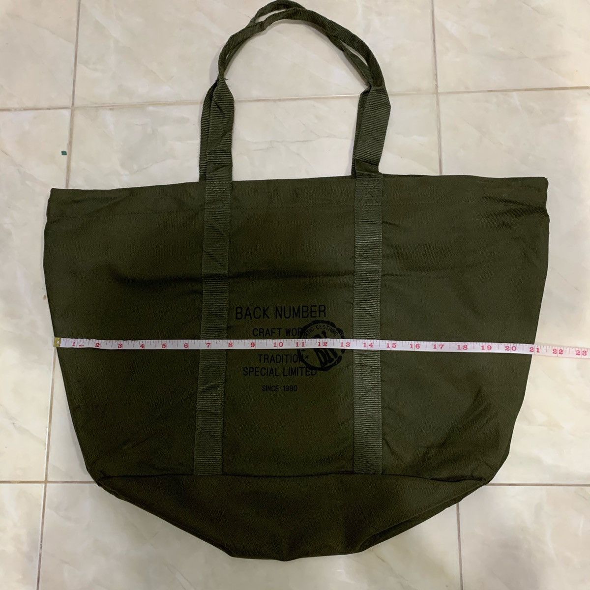 Japanese Brand × Vintage BACK NUMBER Bag Size ONE SIZE - 15 Thumbnail