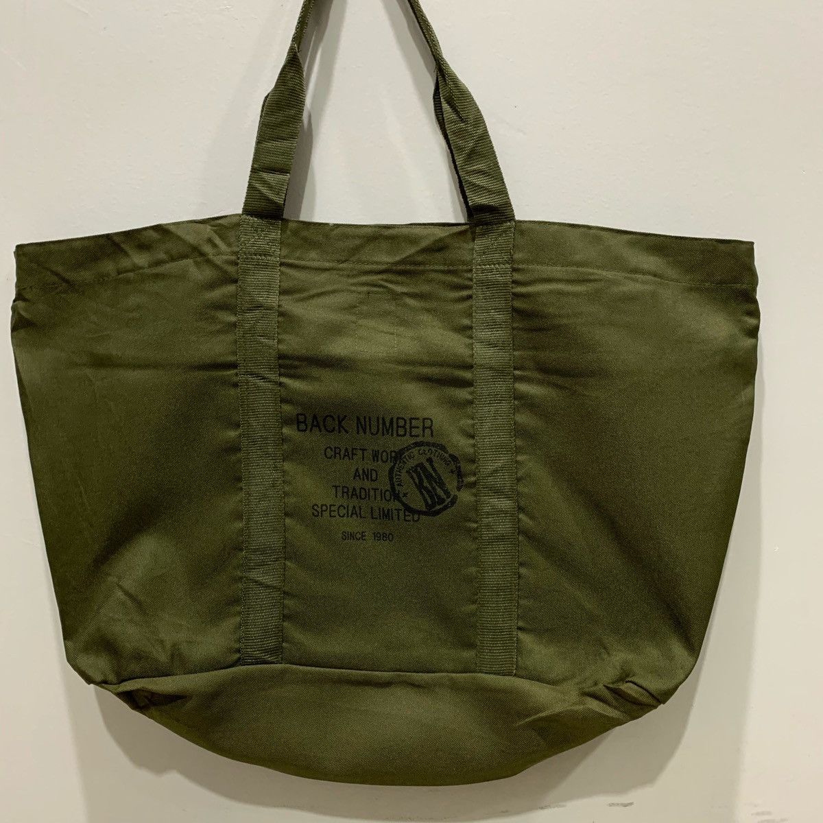 Japanese Brand × Vintage BACK NUMBER Bag Size ONE SIZE - 2 Thumbnail