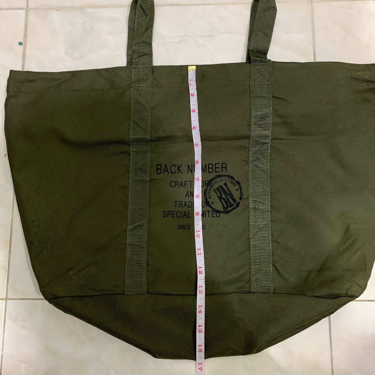 Japanese Brand × Vintage BACK NUMBER Bag Size ONE SIZE - 14 Thumbnail
