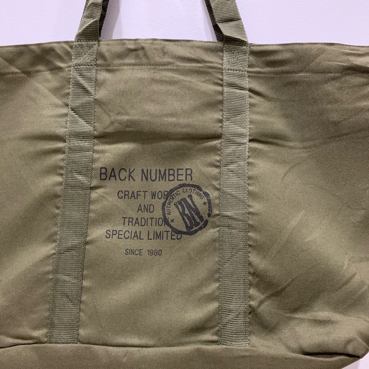 Japanese Brand × Vintage BACK NUMBER Bag Size ONE SIZE - 8 Thumbnail