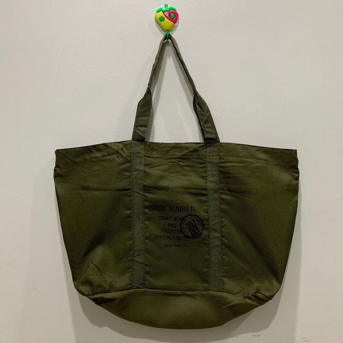 Japanese Brand × Vintage BACK NUMBER Bag Size ONE SIZE - 1 Thumbnail