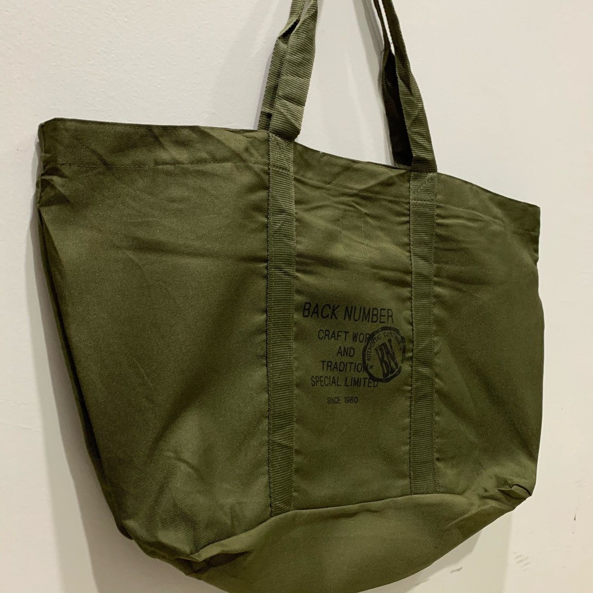 Japanese Brand × Vintage BACK NUMBER Bag Size ONE SIZE - 3 Thumbnail
