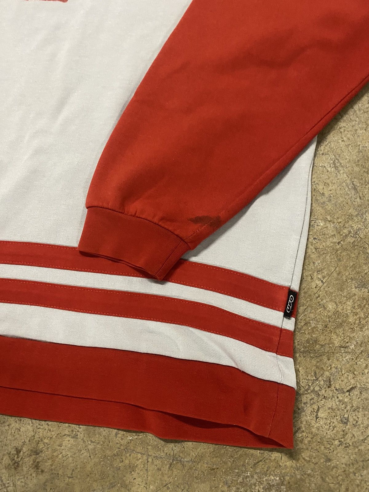 Vintage UFO Plast hoodie motocross Size US XL / EU 56 / 4 - 4 Thumbnail