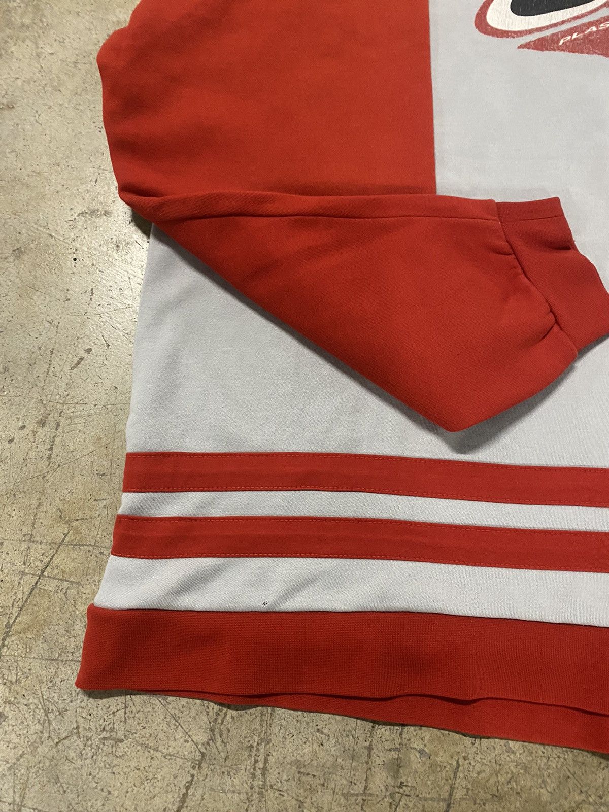 Vintage UFO Plast hoodie motocross Size US XL / EU 56 / 4 - 5 Thumbnail