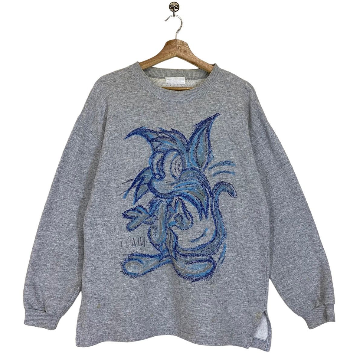 Cartoon Network × Disney × Vintage Vintage 90s Walt Disney Tommi Character Crewneck Sweatshirt Size US M / EU 48-50 / 2 - 1 Thumbnail