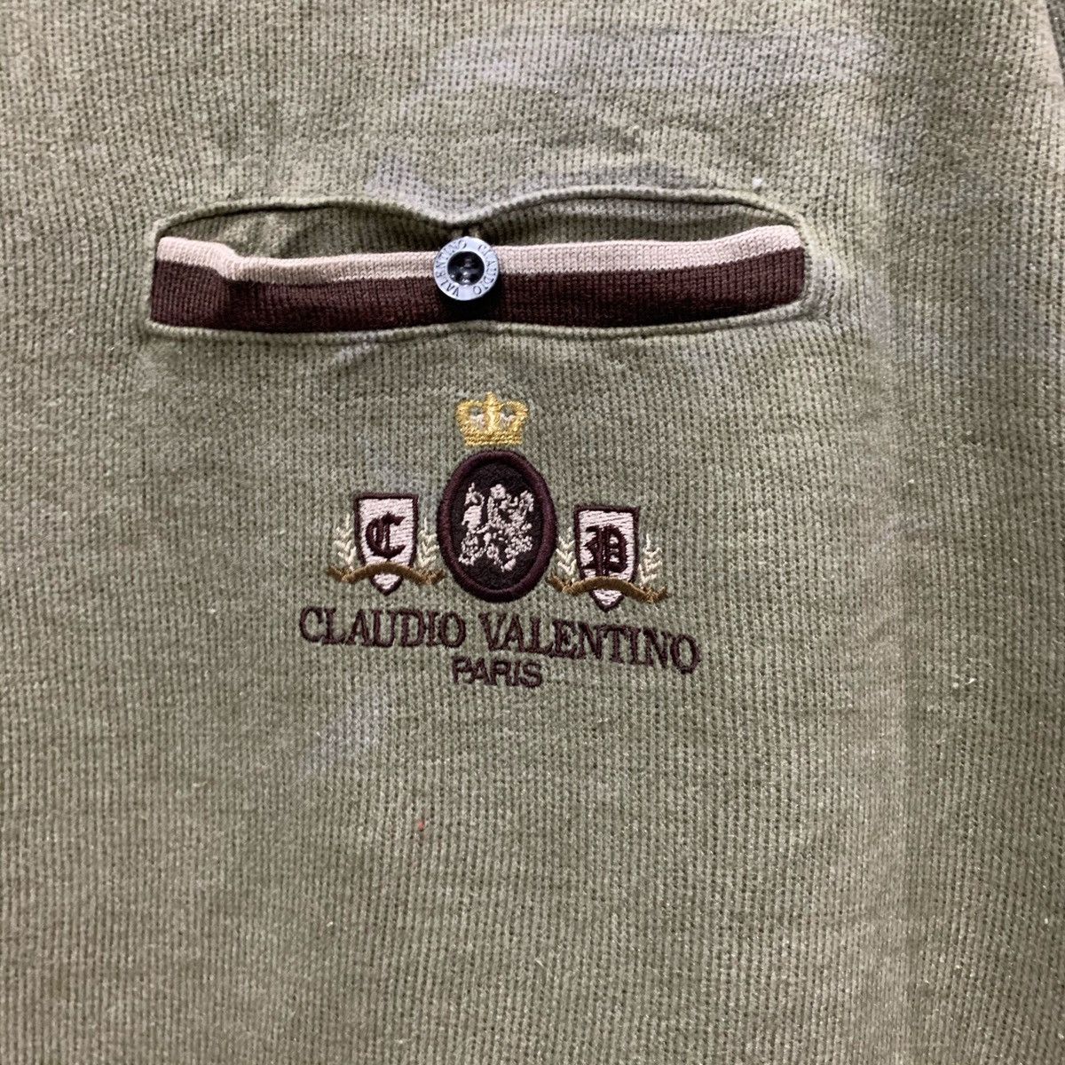 Japanese Brand × Vintage CLAUDIO VALENTINO PARIS Sweatshirt Size LL Fit XL Size US XL / EU 56 / 4 - 4 Thumbnail