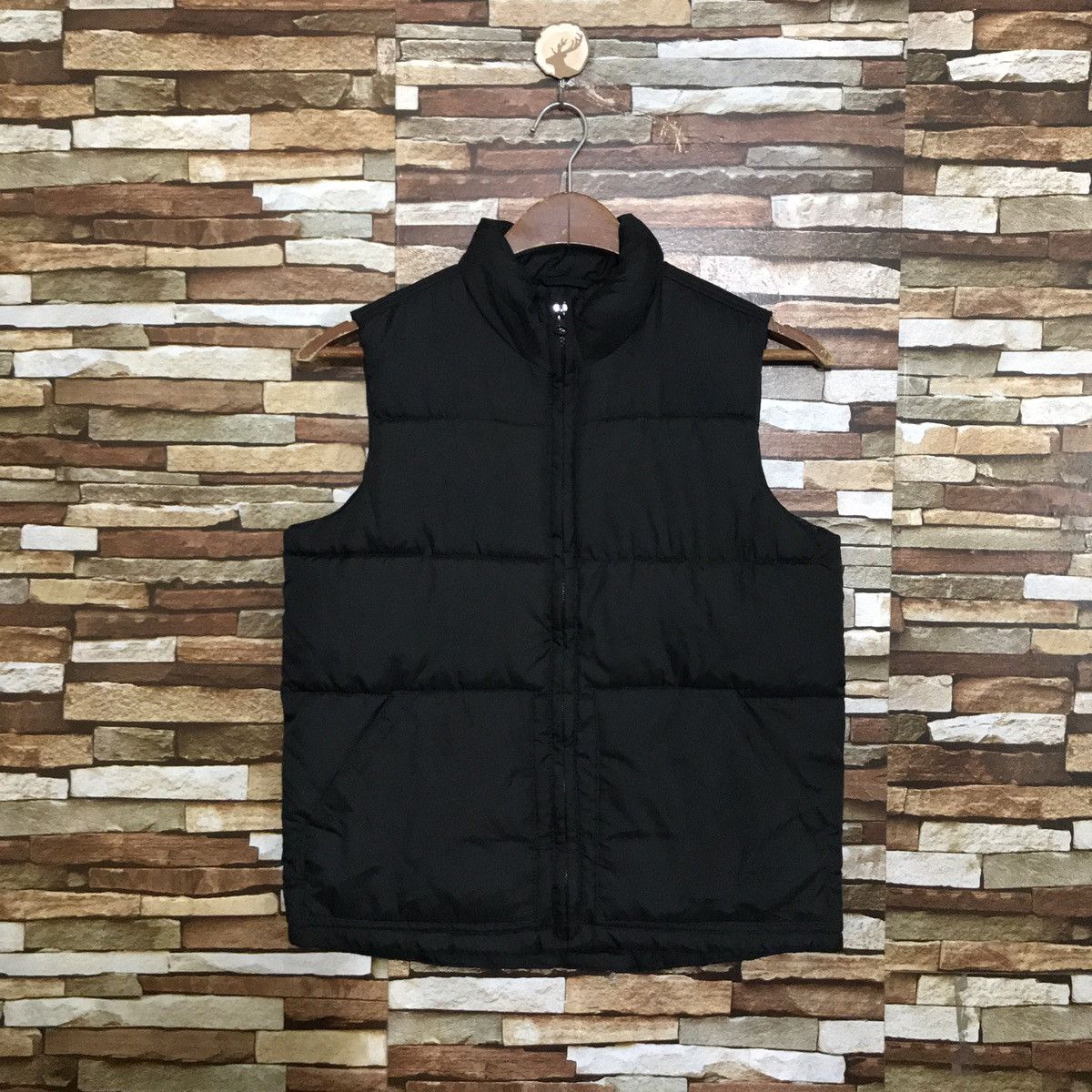 Old Navy Old Navy Goose Down Puffer Sleeveless Vest Jacket Size US M / EU 48-50 / 2 - 1 Thumbnail