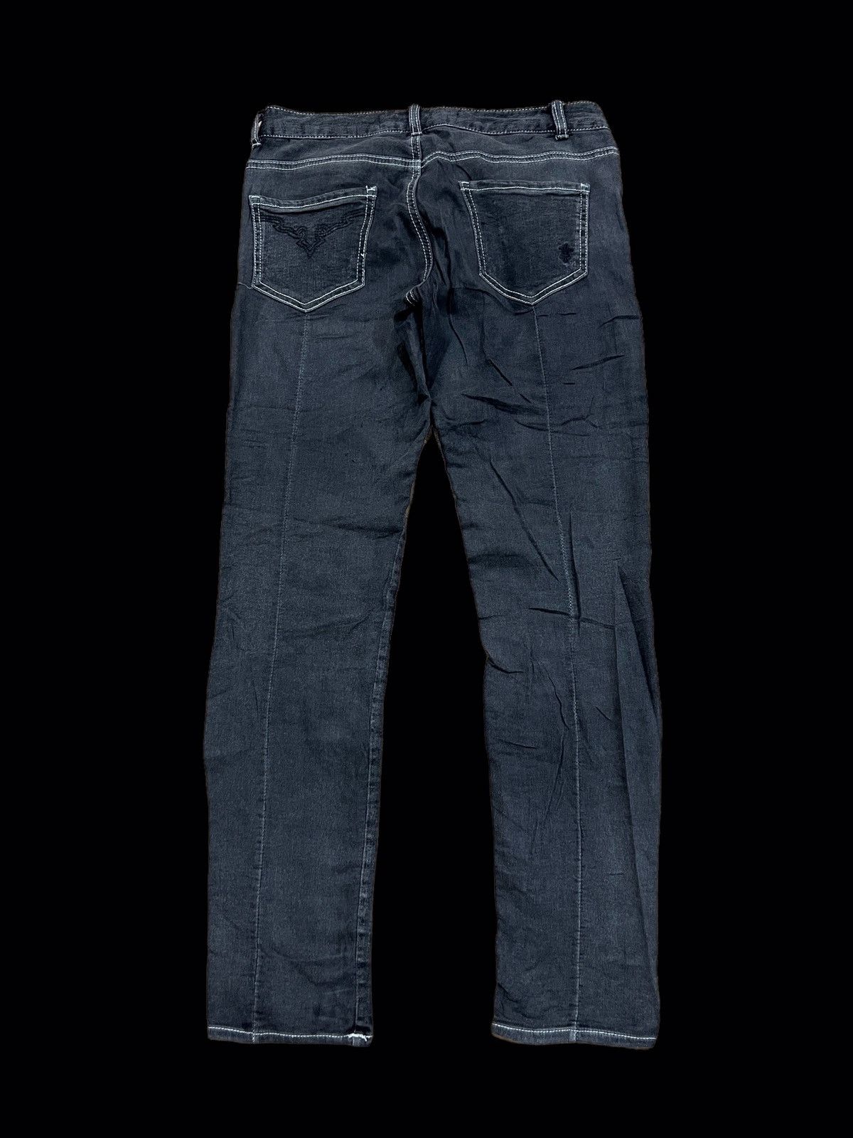 Beauty Beast × Japanese Brand Japanese Brand Cook Jeans Patches Inspired Undercover Style Size US 28 / EU 44 - 2 Thumbnail