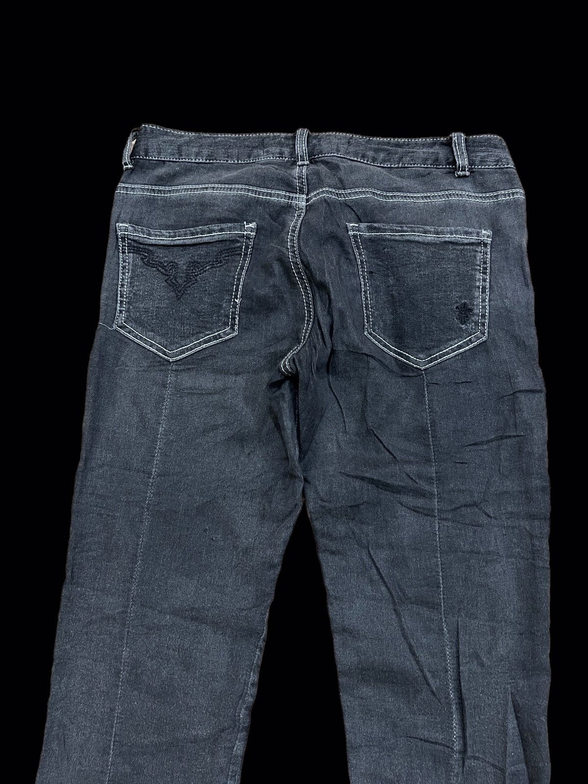 Beauty Beast × Japanese Brand Japanese Brand Cook Jeans Patches Inspired Undercover Style Size US 28 / EU 44 - 4 Thumbnail