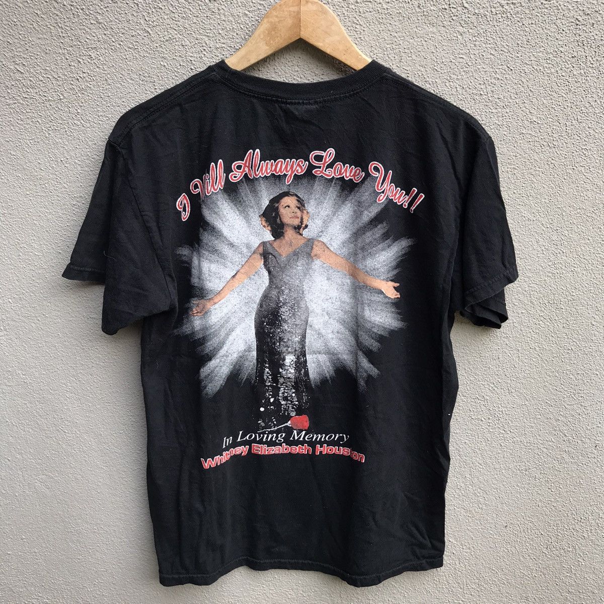 Band Tees WHITNEY HOUSTON rap tee design Size US M / EU 48-50 / 2 - 3 Thumbnail