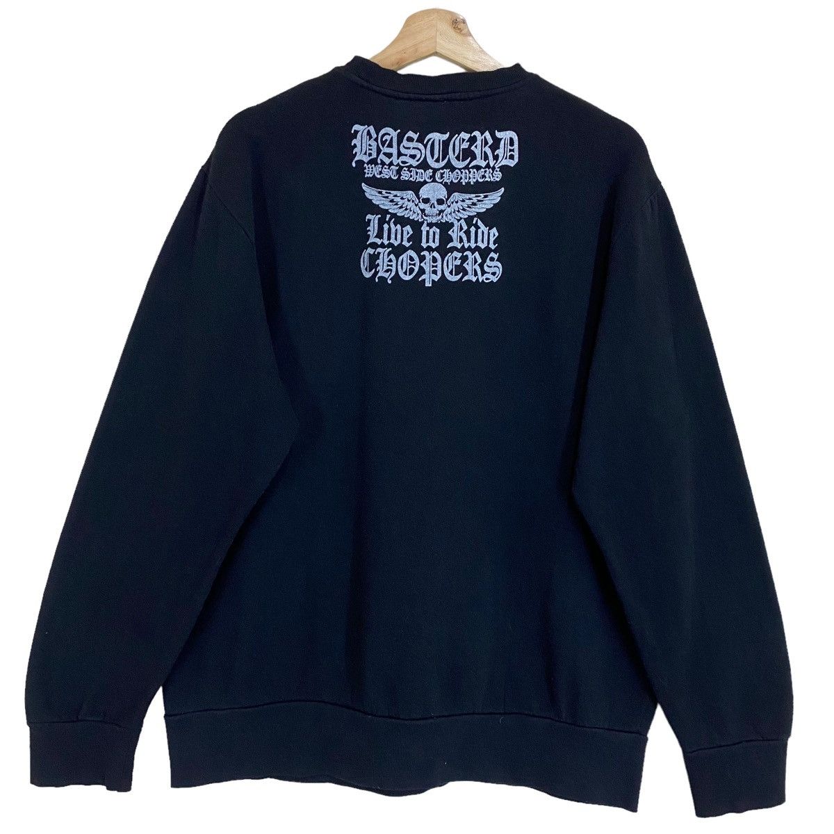 Vintage Vintage Line to Ride Choppers Crewneck Sweatshirt Size L Size US L / EU 52-54 / 3 - 7 Thumbnail