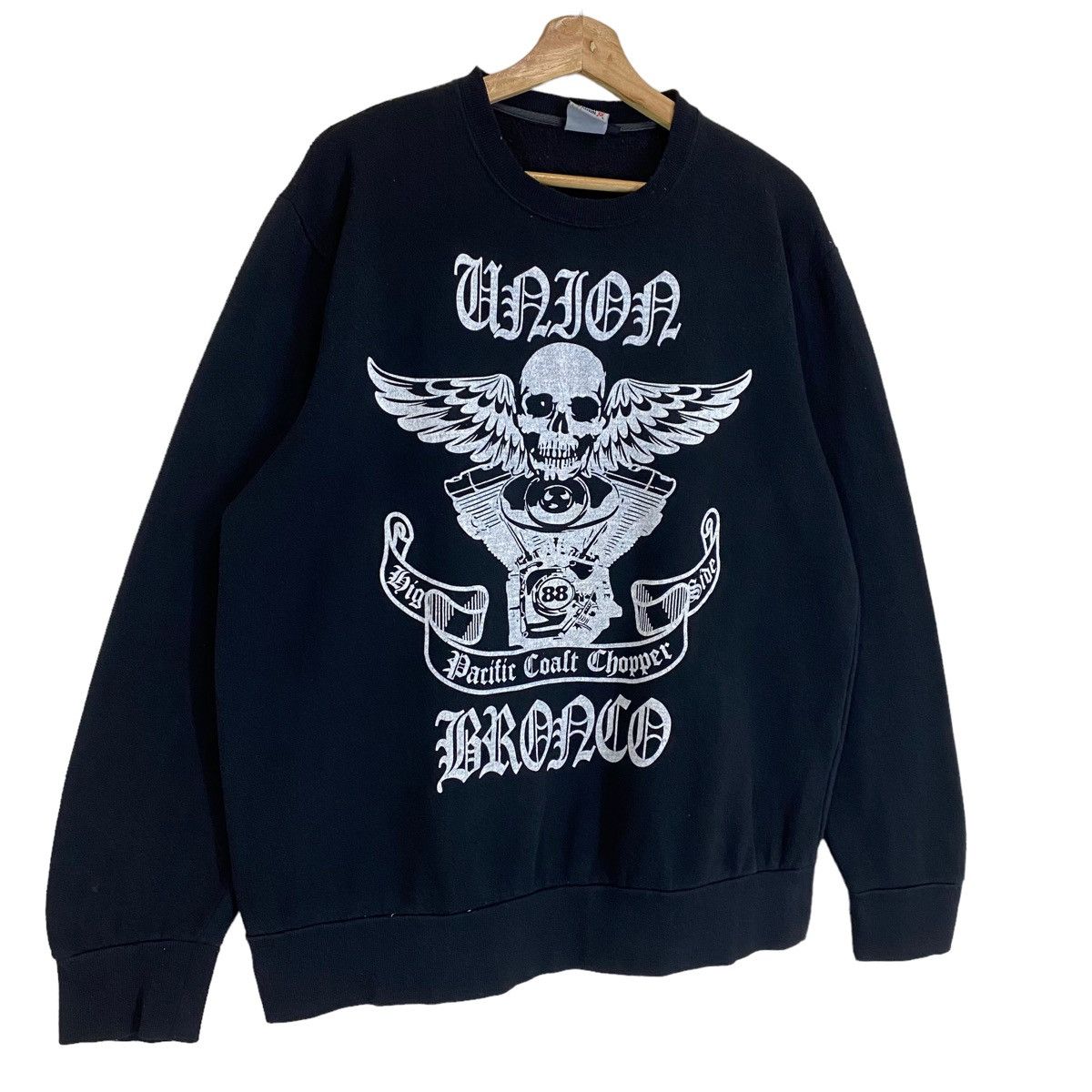 Vintage Vintage Line to Ride Choppers Crewneck Sweatshirt Size L Size US L / EU 52-54 / 3 - 2 Thumbnail