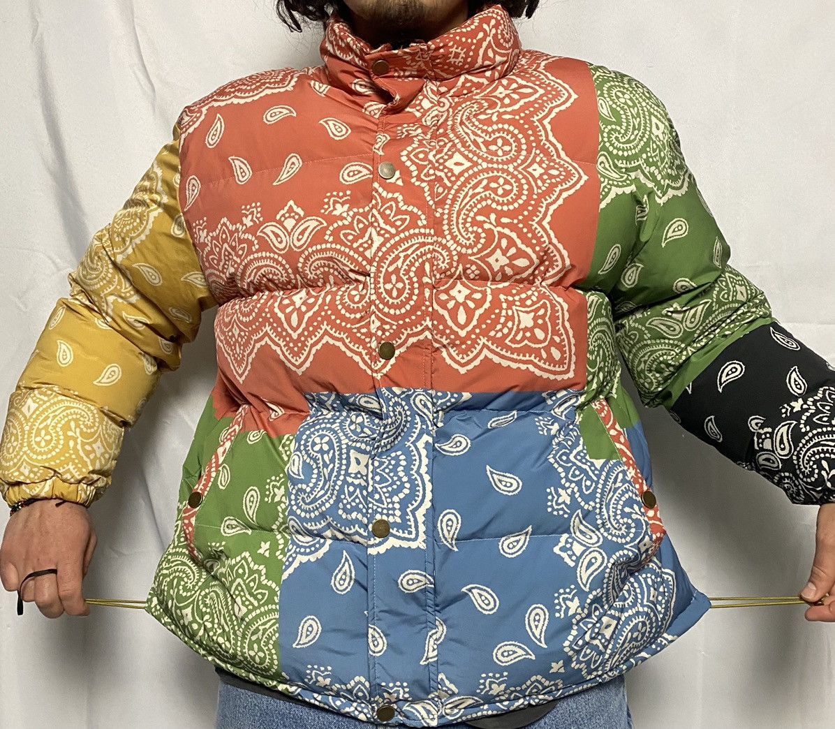 Profound Aesthetic Profound Aesthetic Bandana Paisley Puffer 