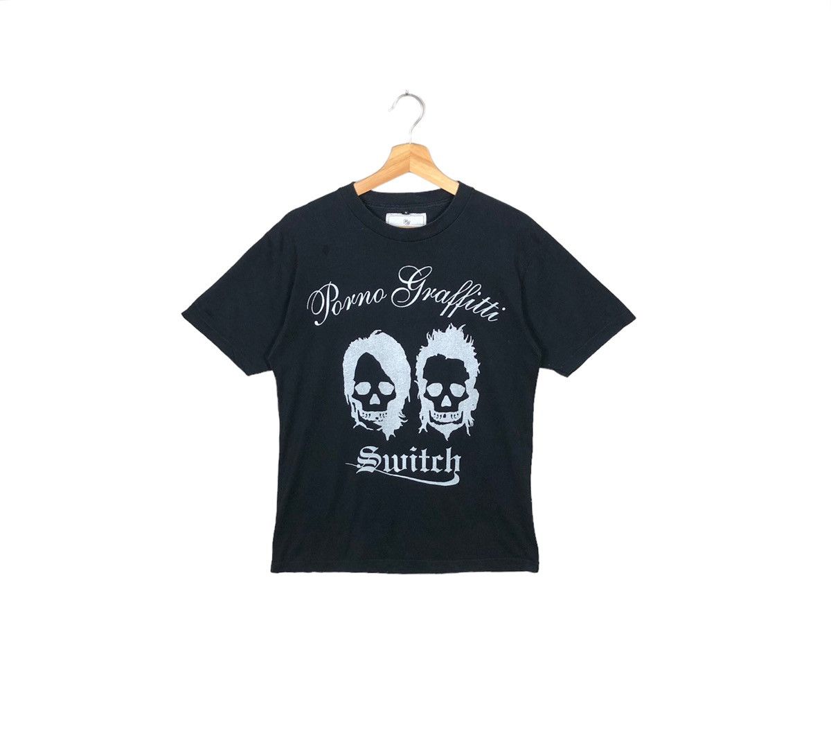 Vintage Y2K Porno Graffitti Switch Black Tee