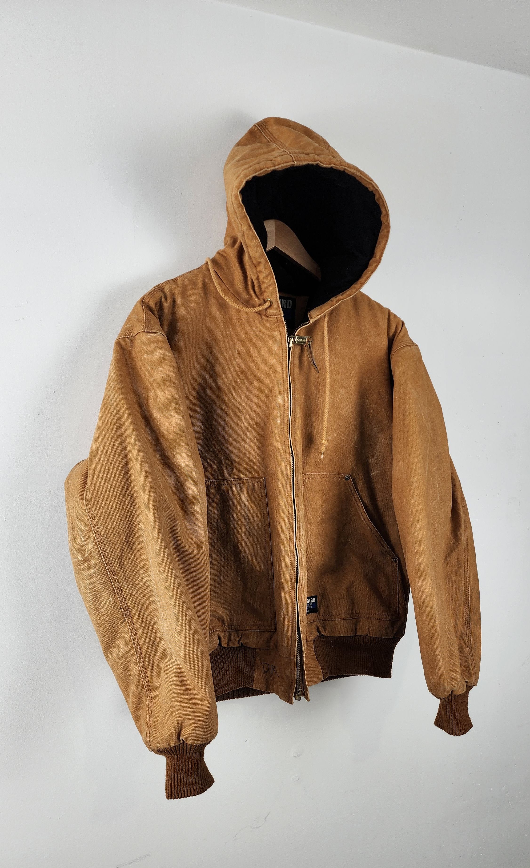 Vintage Walls Blizzard Pruf Brown Hoodie