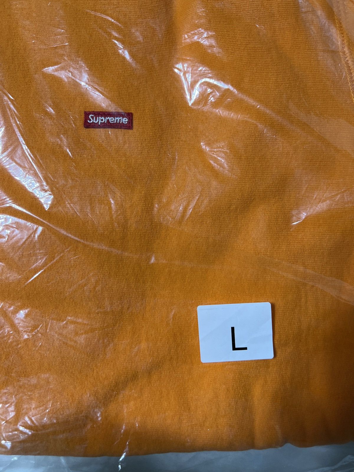 Supreme SUPREME SMALL BOX HOODED SWEATSHIRT ORANGE Size US L / EU 52-54 / 3 - 2 Thumbnail