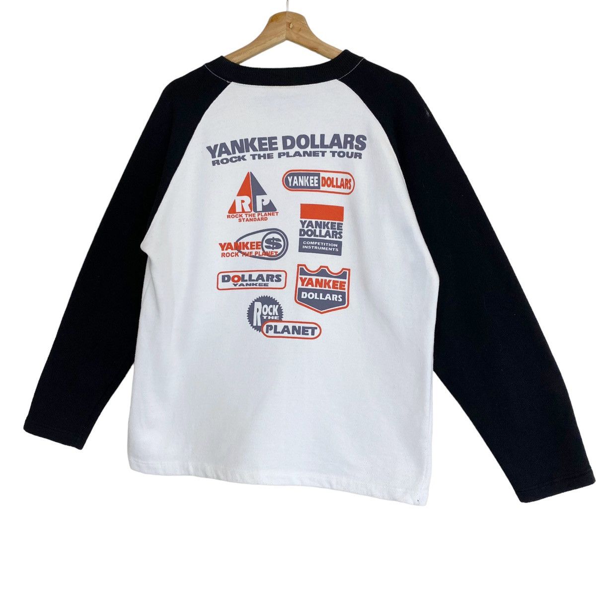 Band Tees × Japanese Brand × Vintage The Yankee Dollars Rock The Planet Tour Crewneck Sweatshirt Size US M / EU 48-50 / 2 - 3 Thumbnail
