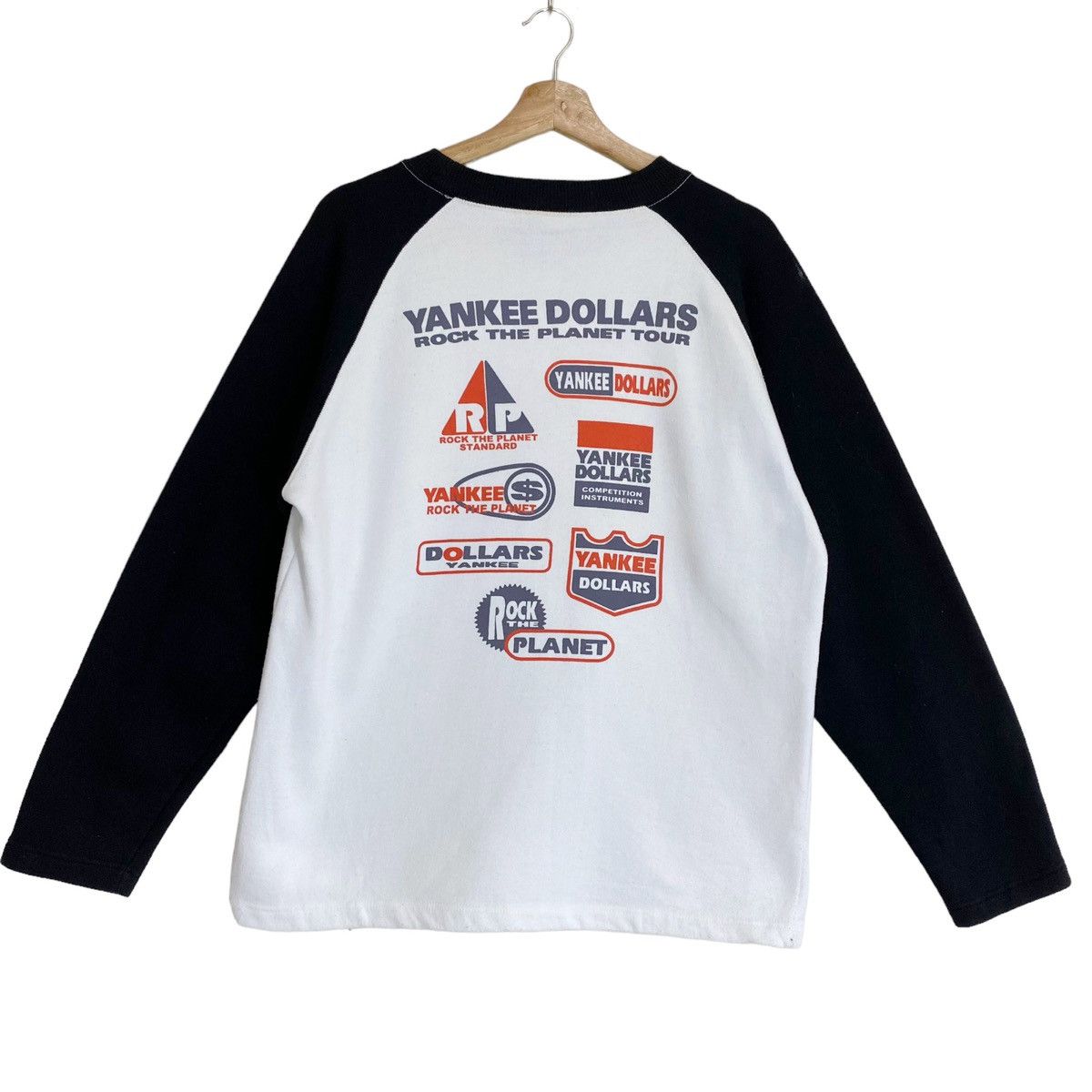 Band Tees × Japanese Brand × Vintage The Yankee Dollars Rock The Planet Tour Crewneck Sweatshirt Size US M / EU 48-50 / 2 - 1 Thumbnail