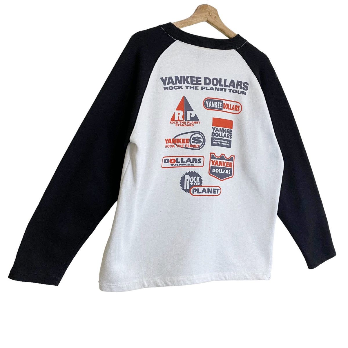 Band Tees × Japanese Brand × Vintage The Yankee Dollars Rock The Planet Tour Crewneck Sweatshirt Size US M / EU 48-50 / 2 - 2 Thumbnail