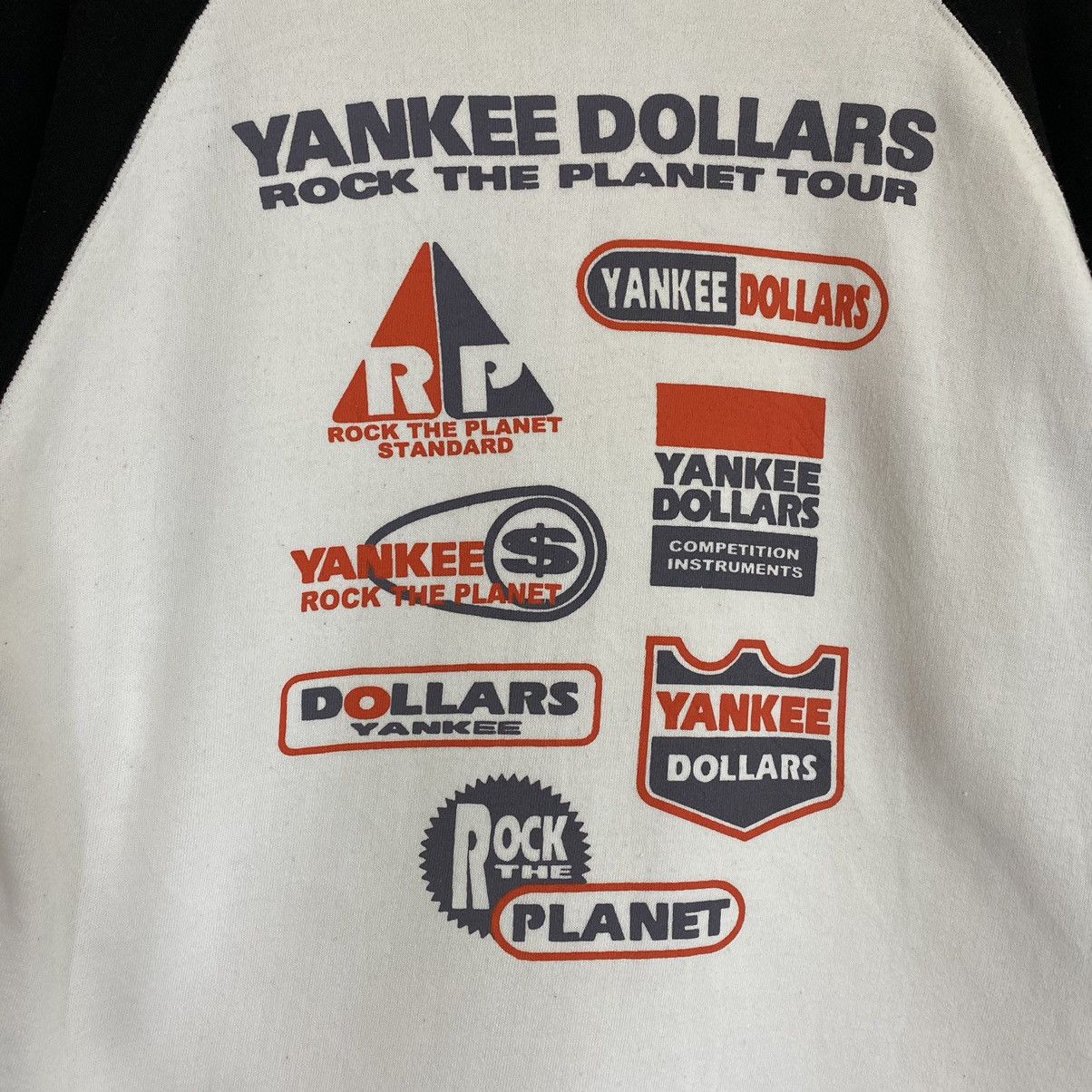 Band Tees × Japanese Brand × Vintage The Yankee Dollars Rock The Planet Tour Crewneck Sweatshirt Size US M / EU 48-50 / 2 - 5 Thumbnail